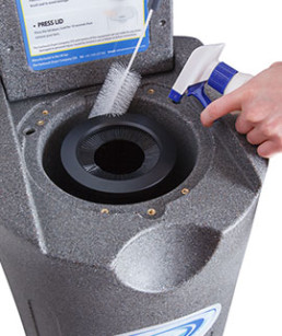 Fácil mantenimiento secador centrifugador